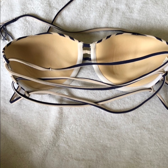 Acacia Navy/cream set - Picture 2 of 2